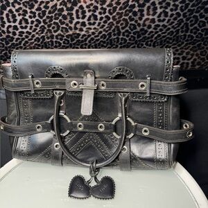 Luella Gisele Satchel Handbag Tote Bag Purse 
Y2K Amazing Vintage Piece